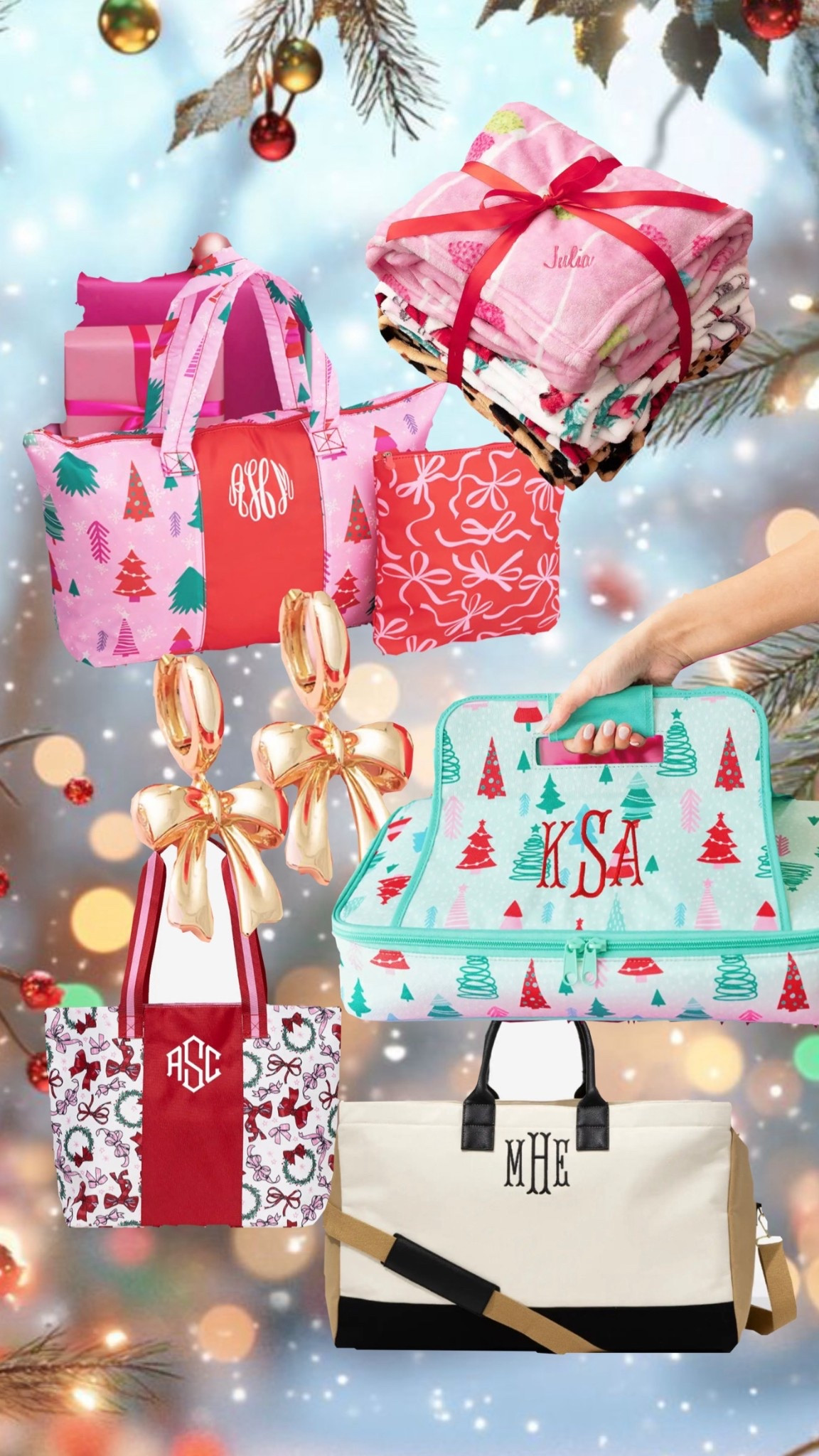 Marleylilly’s sake is a really good one! Totes as low at $17.49! Tons of cute holidays patterns. Check it all out here  

#LTKSeasonal #LTKGiftGuide #LTKHoliday