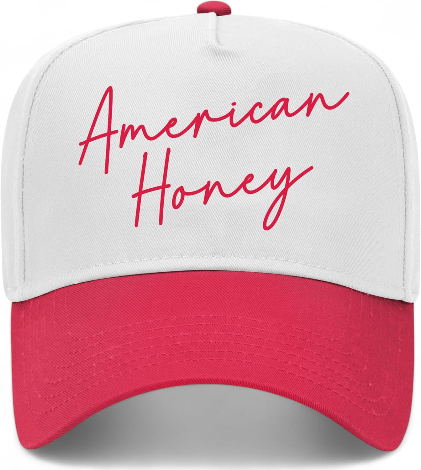 American Honey Cursive Vintage Trucker Hat 4Th Of July Usa American Party Premium Snapback Baseba... | Walmart (US)