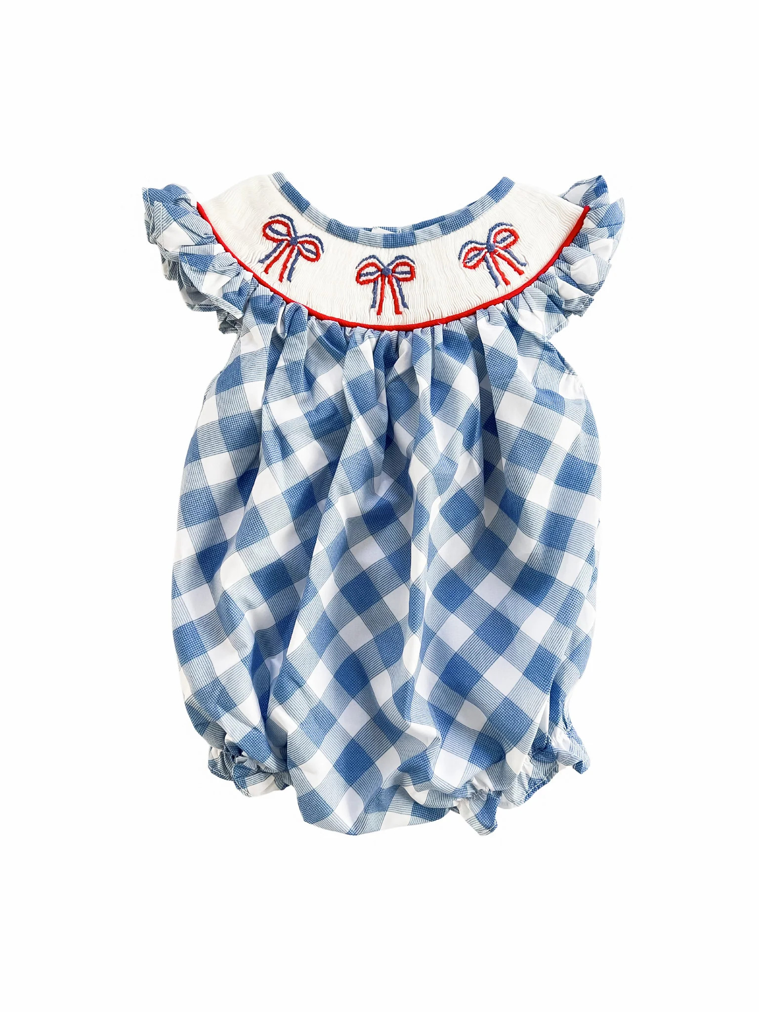 PRE-ORDER Patriotic Ribbon Bubble | Lillie & Lilah