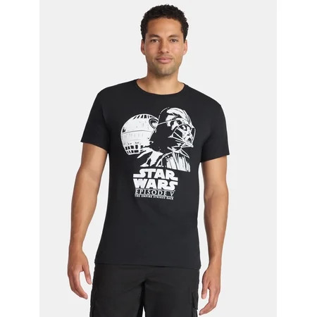 Star Wars Dark Vader Men's and Big Men's Graphic Tee with Short Sleeves, Sizes S-3XL | Walmart (US)