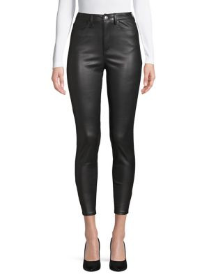 Skinny Faux Leather Trousers | Lord & Taylor
