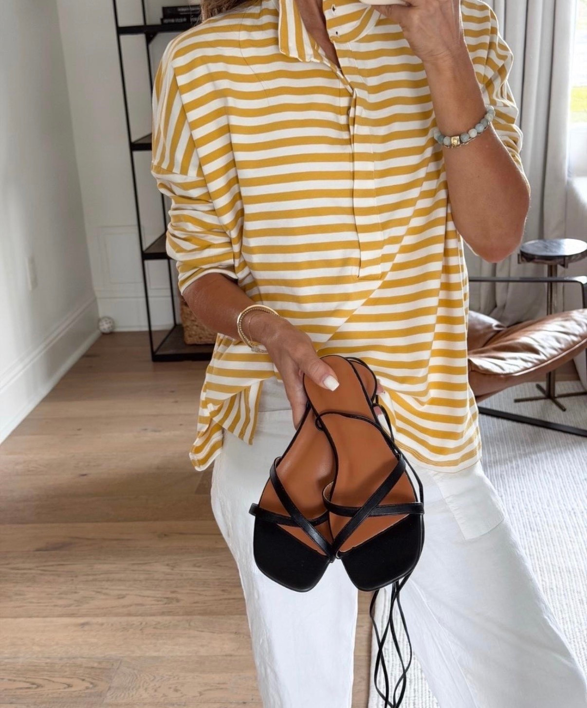 Look-for-less sandals that are 100/10! Lots of colors available! TTS
I trimmed the stings shorter. Padded footbed!
Wearing a P in top

#LTKootd #LTKOver40