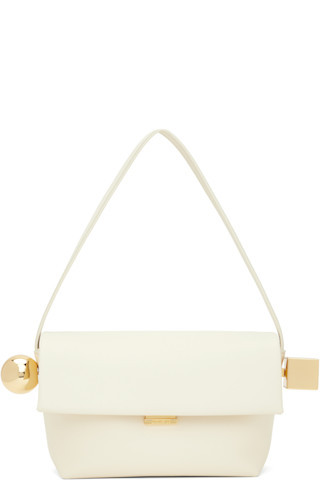 JACQUEMUS - Off-White La Casa 'The Rond Carré' Bag | SSENSE