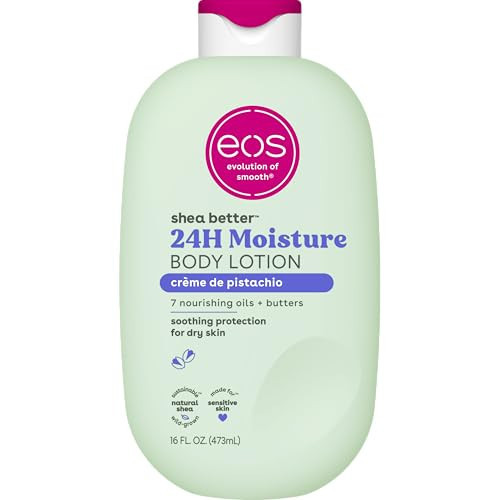 eos Shea Better Body Lotion- Crème de Pistachio, Natural Shea, 16 fl oz | Amazon (US)