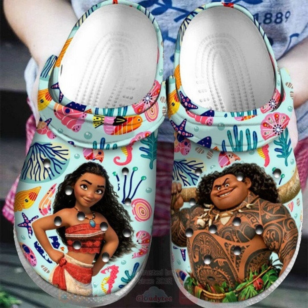 Custom Moana Cartoon Shoes,Moana Summer Shoes, Mens Womens Sandals, Shoes For Women Men Kids, Moa... | Etsy (US)