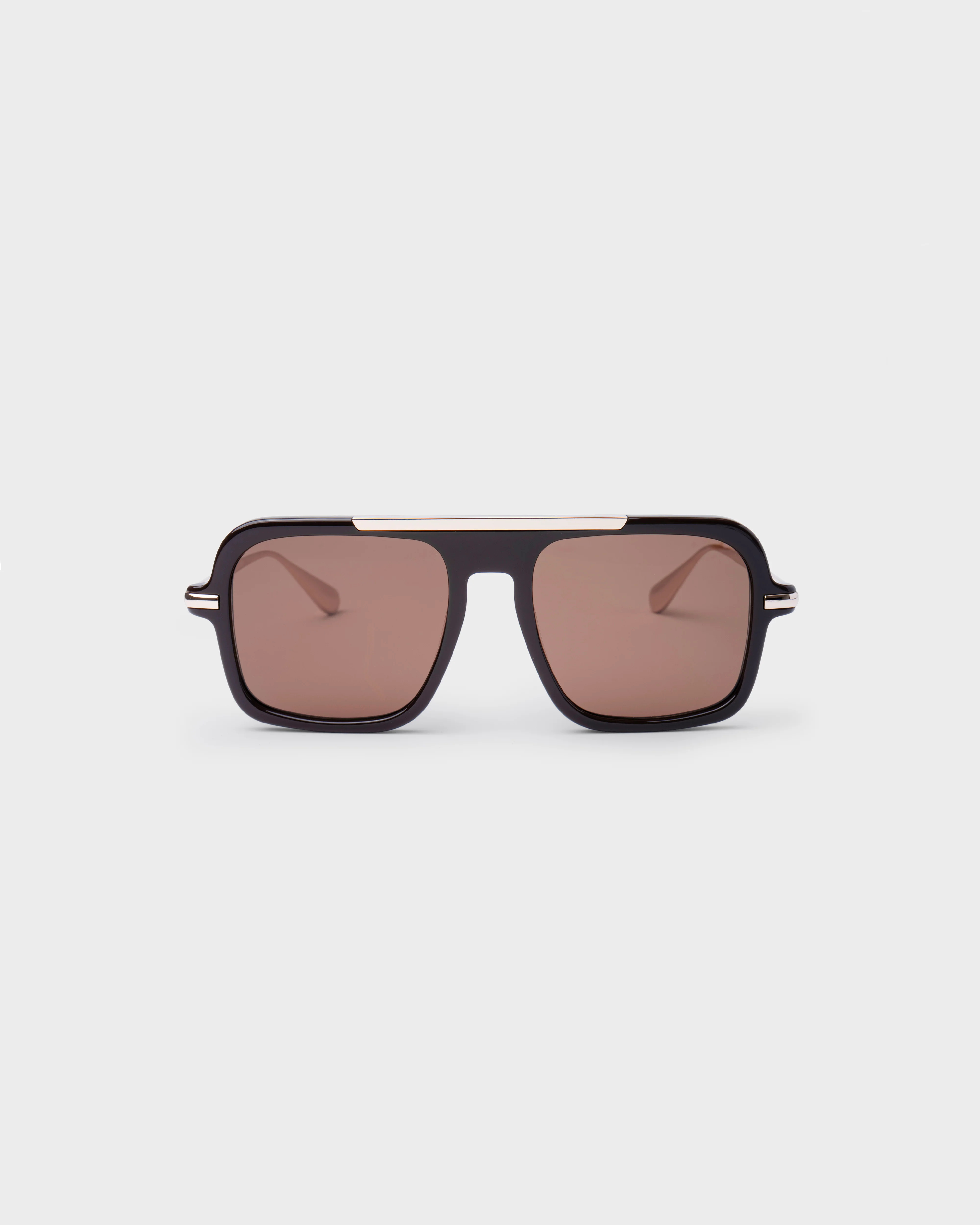 The Retro Sunglasses in Brown | Past Midnight