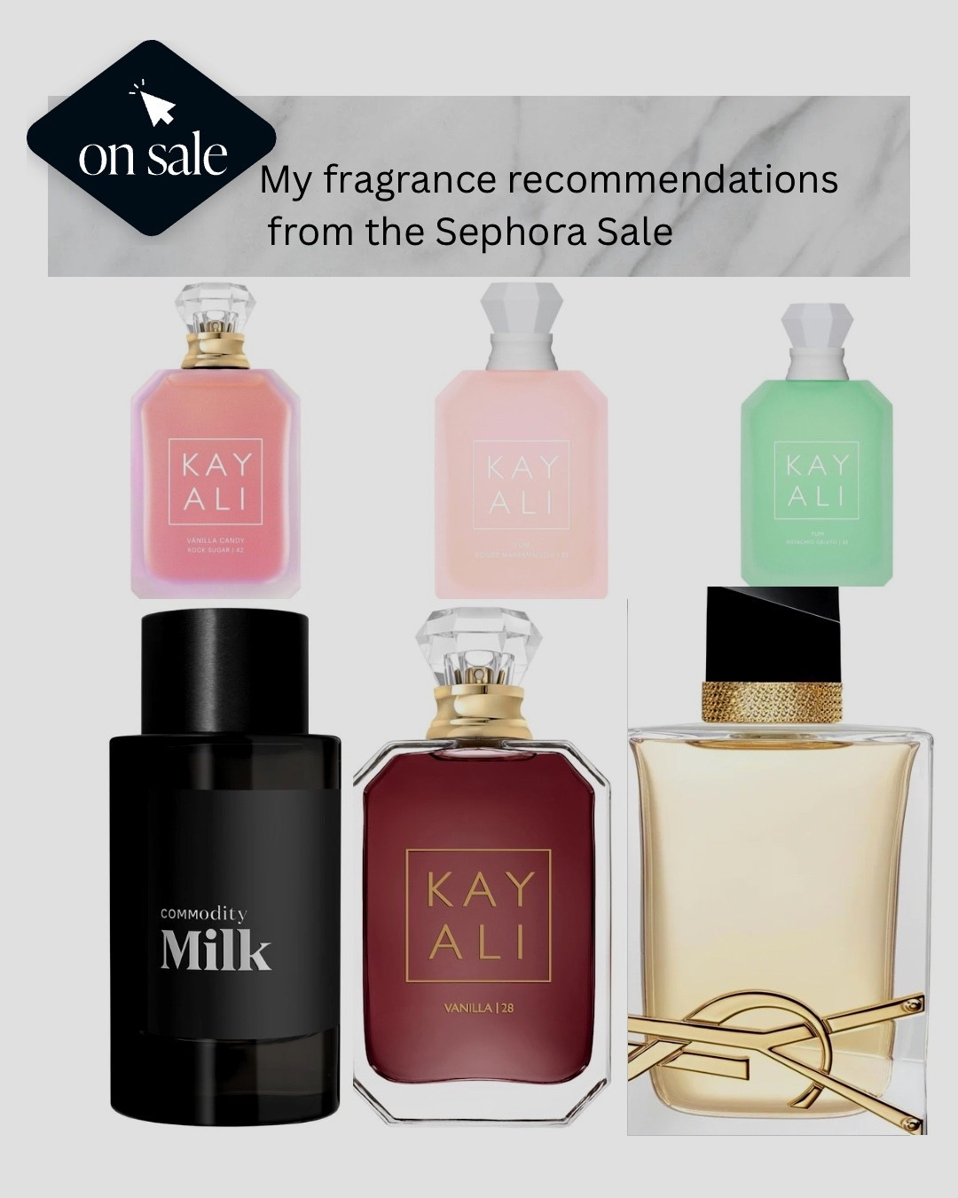 Some of my fav fragrances from Sephora. #sephorasale #fragrance #perfume
