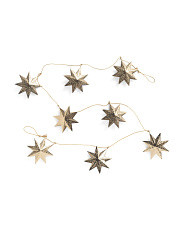 6ft Iron Star Garland | Marshalls