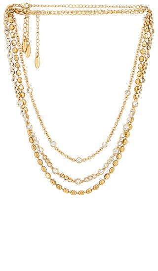 Multi Necklace Set in Gold | Revolve Clothing (Global)