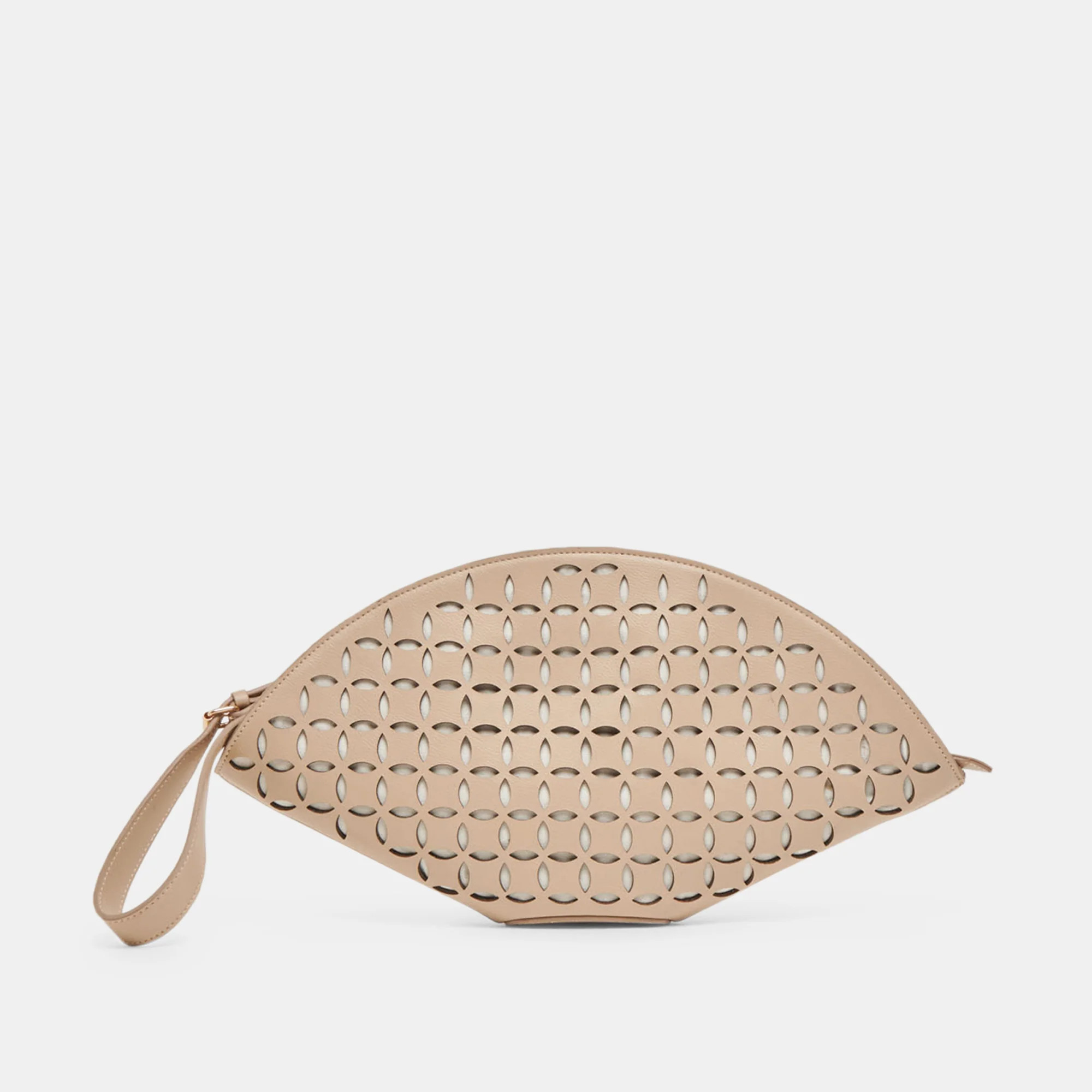 ISOLDE CLUTCH BEIGE STELLA | DolceVita.com