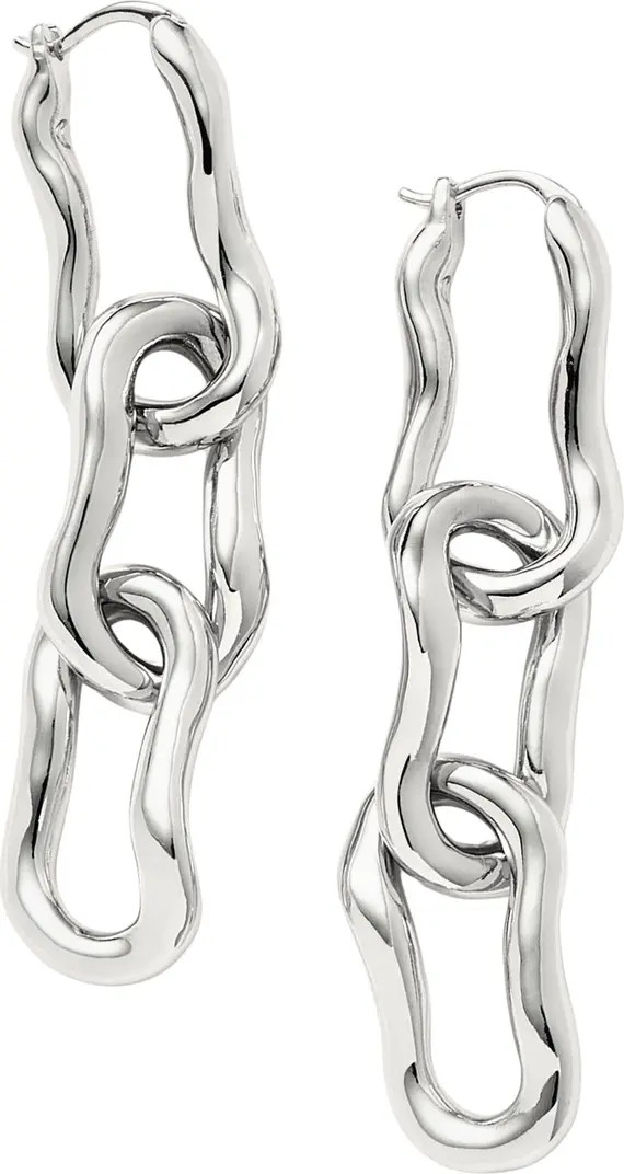Missoma Molten Ovate Triple Link Drop Earrings | Nordstrom | Nordstrom