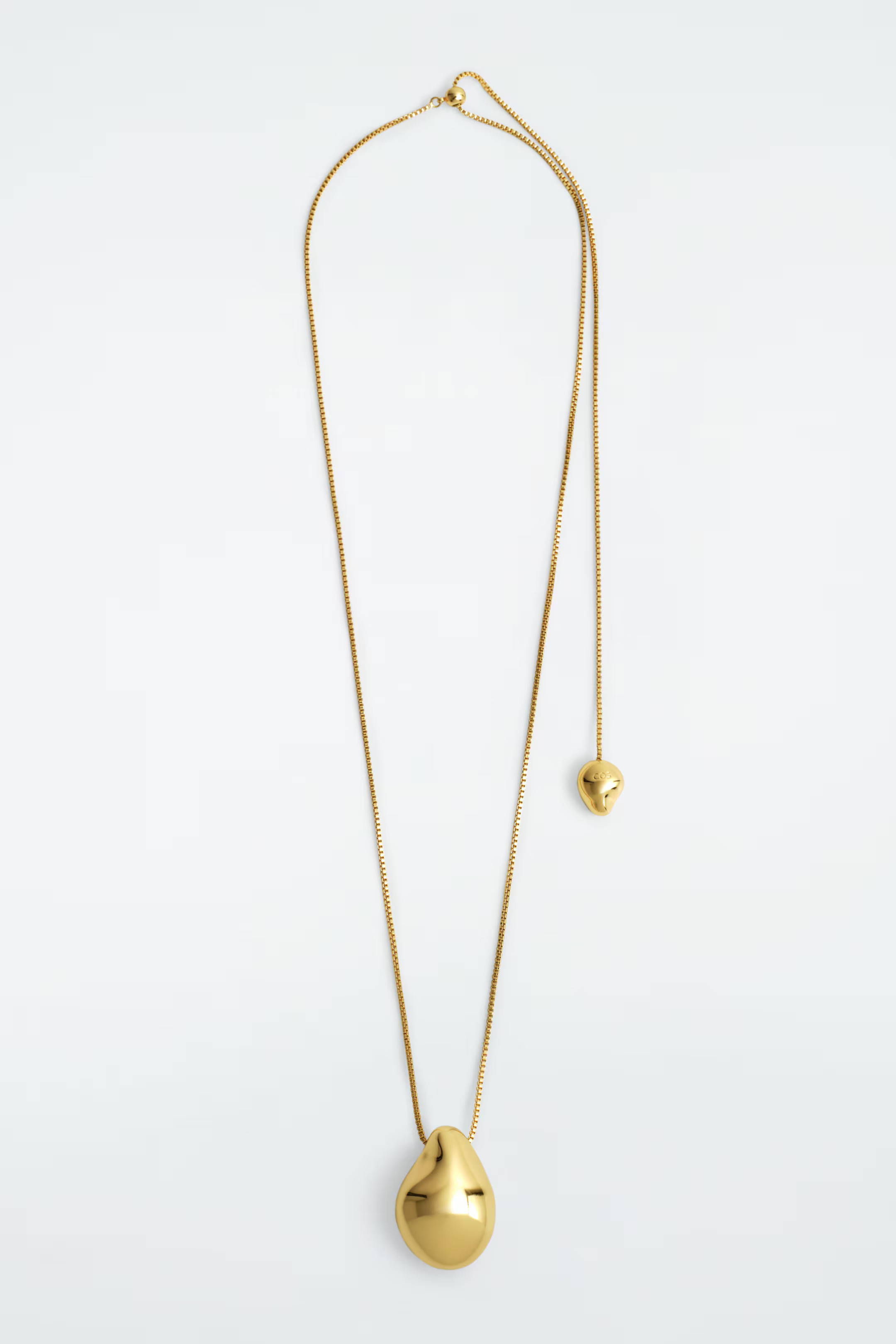 PEBBLE PENDANT NECKLACE - GOLD | COS UK