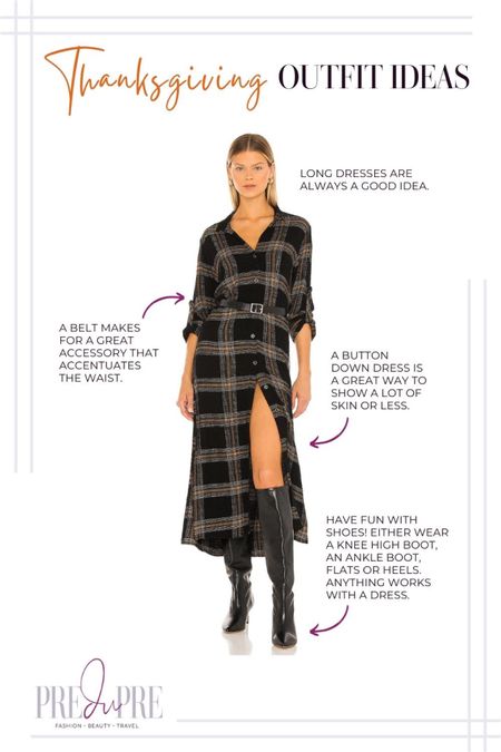 Looking for outfit ideas for upcoming Thanksgiving? Here’s a great one to consider - a long dress and knee high boots. Check out more outfit ideas at www.predupre.com

Thanksgiving, thanksgiving outfit, Thanksgiving dinner, fall outfit, winter outfit, fall fashion, winter fashion, holiday outfit, holiday fashion

#LTKHoliday #LTKstyletip #LTKSeasonal