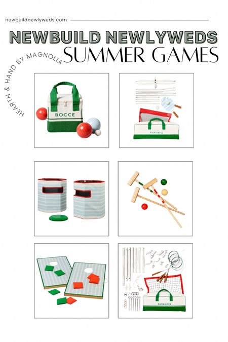 Get ready for the summer with these backyard games that just released from Hearth & Hand by Magnoliaa

#LTKfindsunder50 #LTKfamily #LTKhome