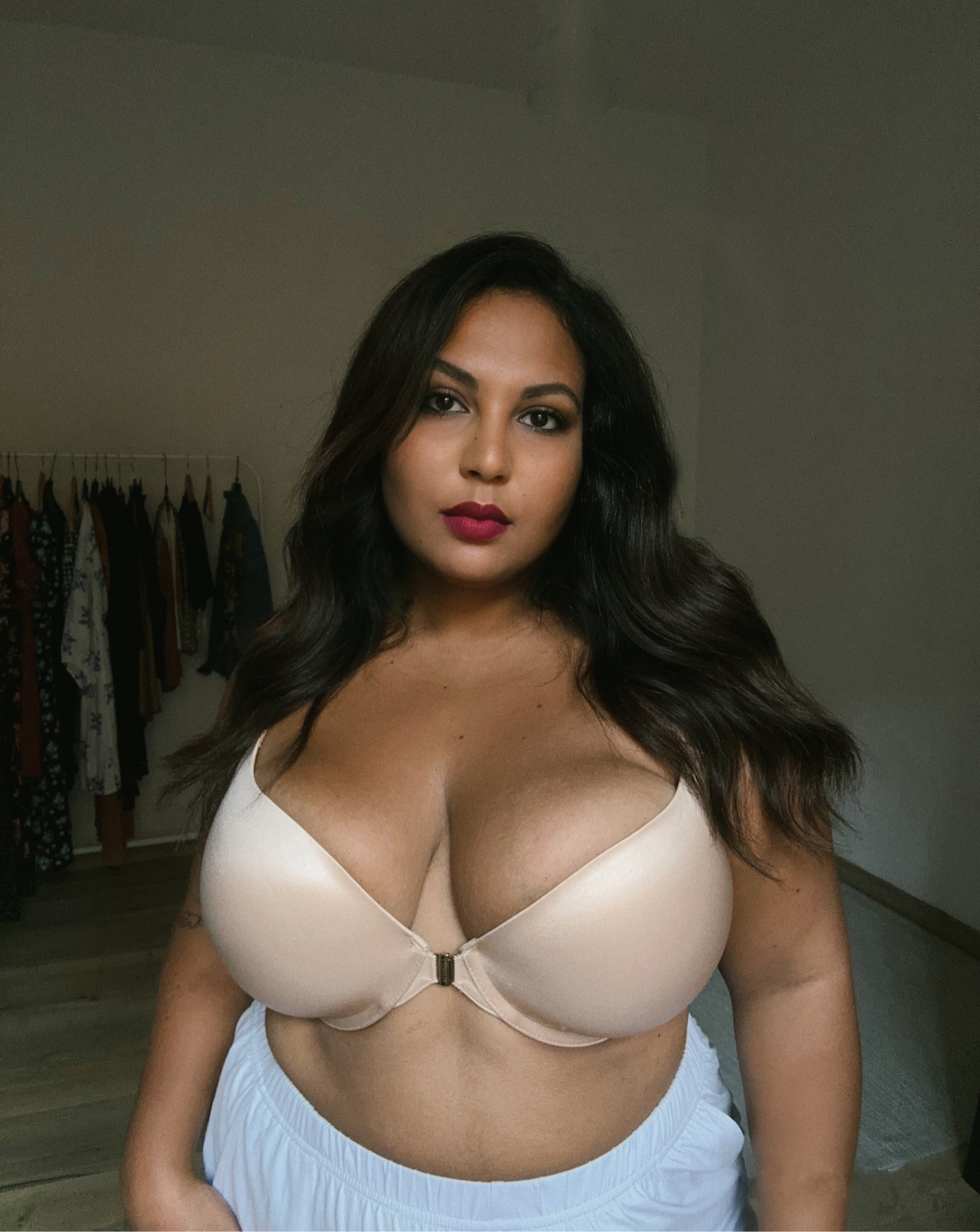Front close t-shirt bra for fuller bust women.
Wearing Size 85E

#fullerbust #fullbust #curvylingerie #tshirtbra 

#LTKfindsunder50 #LTKplussize #LTKmidsize
