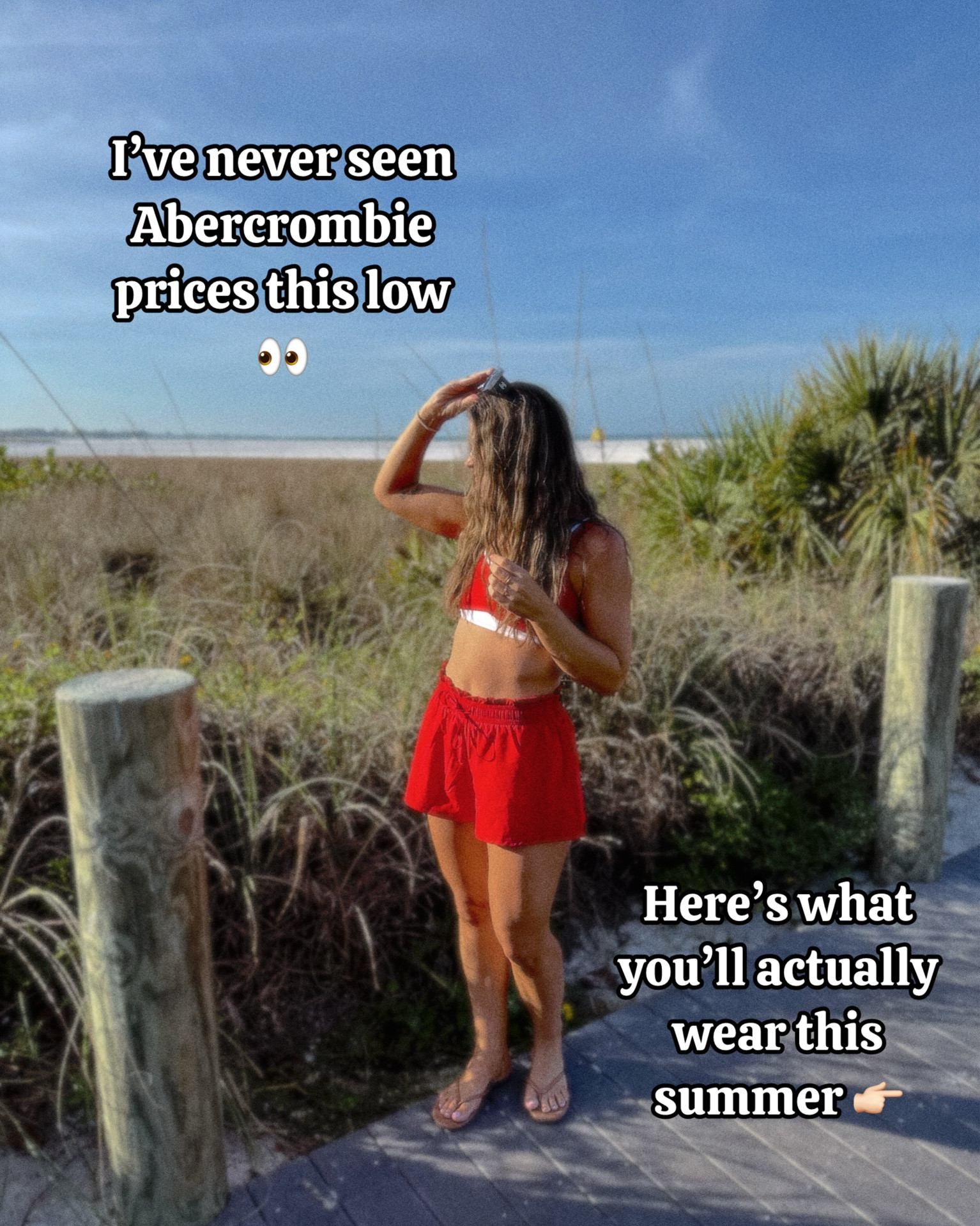 I have true to size 2/26 shorts but need to go to 4/27 in the dad — those run really fitted and i’d rather them be looser! I have a 0/25 SHORT (down a size) in both jeans. Size XS tees. Small active dresses. XS yellow dress. Small bikini. Small all activewear. XS tank. Lmk if you have any qs! 

Memorial day sales
Memorial weekend
Red white blue
Bra tank
Built in bra
Wedding guest dress
Yellow dress
Summer dress 
Vacation outfit 
Bikini
Disney outfit
Workout outfit
Activewear