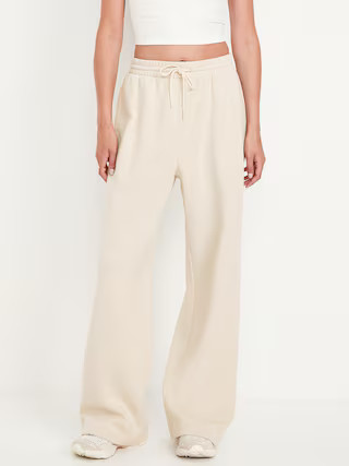 Extra High-Waisted SoComfy Wide-Leg Sweatpants | Old Navy (US)