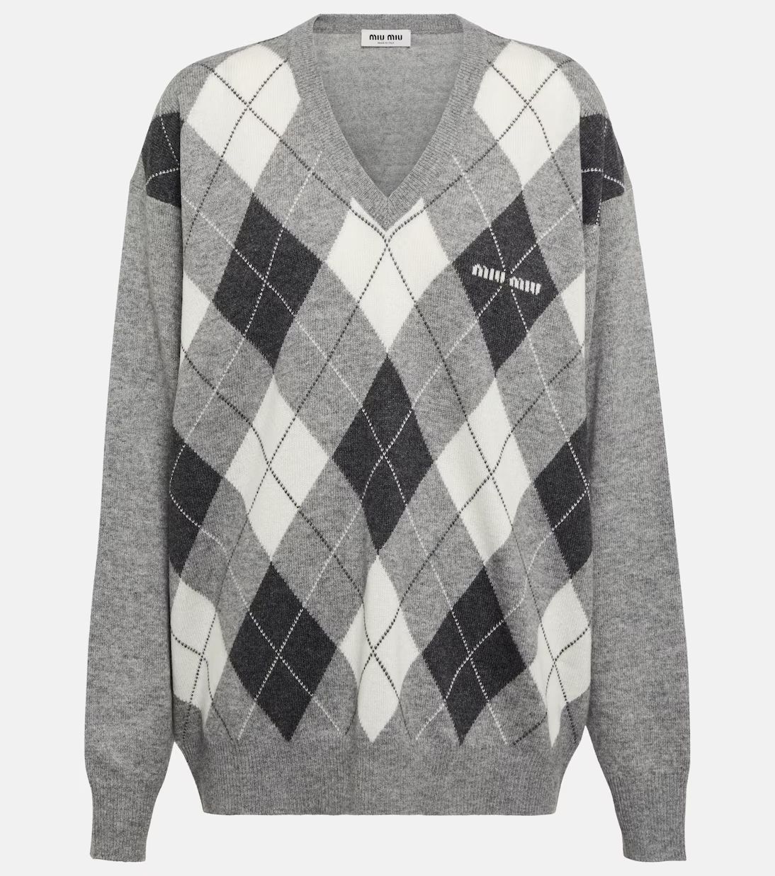 Argyle cashmere sweater | Mytheresa (UK)