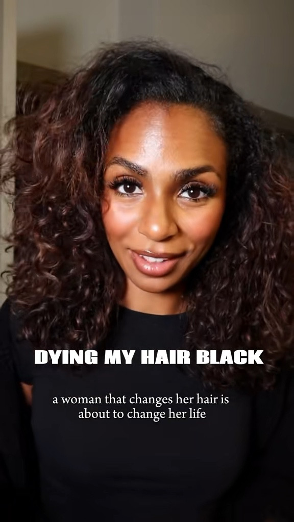 Dying my hair at home! 💁🏾‍♀️

Come with me as I take control of my look and dye my hair at home using the Clairol Hair Dye Kit in shade 2 Black 🖤✨ This color is bold, timeless, and full of confidence—just the reset I needed.

After rinsing, I bring my curls back to life with the DevaCurl Curl Heights Hydrating Cleanser for that deep moisture and softness my hair loves. Then I seal the deal with the JVN Hair Rapid Gloss, adding that mirror-like shine and smooth finish.

This at-home transformation is all about stepping into a new version of myself—because sometimes the best glow-ups happen in your own bathroom. 💅🏽🖤

💫 Products Used:
	•	Clairol Hair Dye Kit, Shade 2 Black
	•	DevaCurl Curl Heights Hydrating Cleanser
	•	JVN Hair Rapid Gloss

Dying hair ideas, dying hair at home, dying hair black women, dying hair colors, jet black hair, jet black hair color, jet black hair black women, curly hair, curly hair color ideas, curly hair coloring, fall hair colors, fall hair trends, fall color ideas 

#LTKStyleTip #LTKBeauty #LTKFindsUnder50