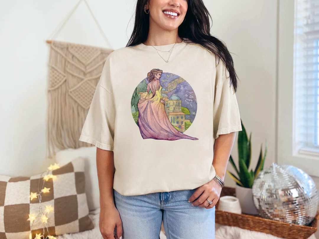 Star Wars Padme Amidala Naboo Ombre Lake Gown Hand Painted Watercolor Art Unisex Heavyweight Comf... | Etsy (US)