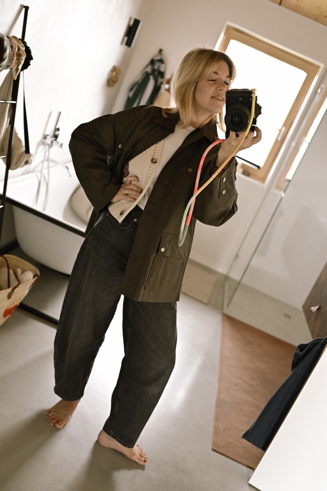 Die Jacke und die Strickjacke trage ich in Gr. S

#LTKstyletip #LTKdeutschland