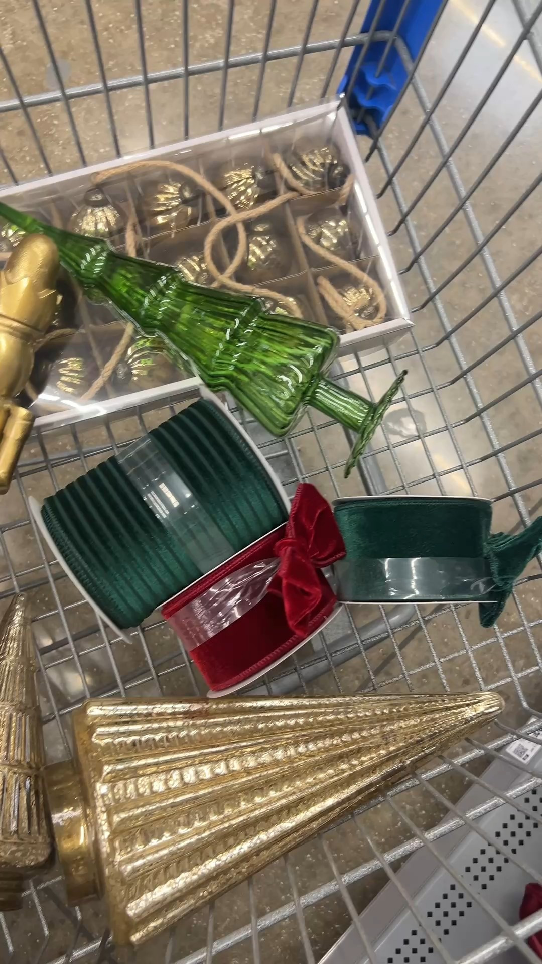 Here's my current holiday decor haul! Officially kicking off the festive season with a shopping cart full of sparkle and magic. What's the one item you always look for first?
holiday decor, christmas ornaments, velvet bows, nutcracker, holiday season, christmas stockings, mantel styling, fireplace vibes, living room aesthetic

#LTKSeasonal #LTKHome #LTKHoliday