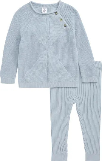 Nordstrom Kids' Nordstrom Essential Organic Cotton Sweater & Knit Leggings Set | Nordstrom | Nordstrom