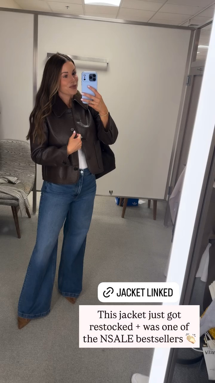This jacket just got restocked + was one of the NSALE bestsellers 👏🏻

#LTKSaleAlert #LTKootd #LTKSeasonal