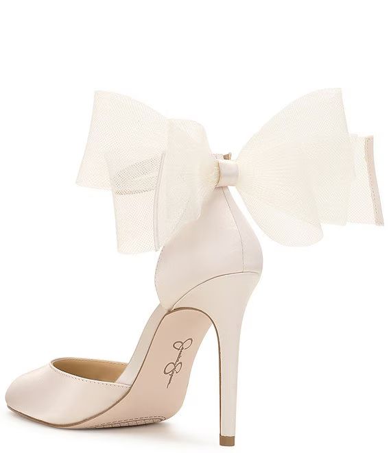 Phindies Oversized Tulle Bow Back Dress Pumps | Dillard's