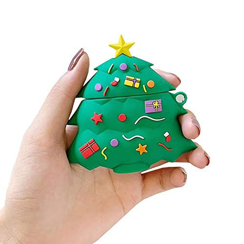 Rertnocnf Earbuds Case Compatible with Airpods 1 & 2, Kids Girls Women 3D Cute Christmas Tree Gifts Anti-Scratch Wireless Earphone Protector | Amazon (US)