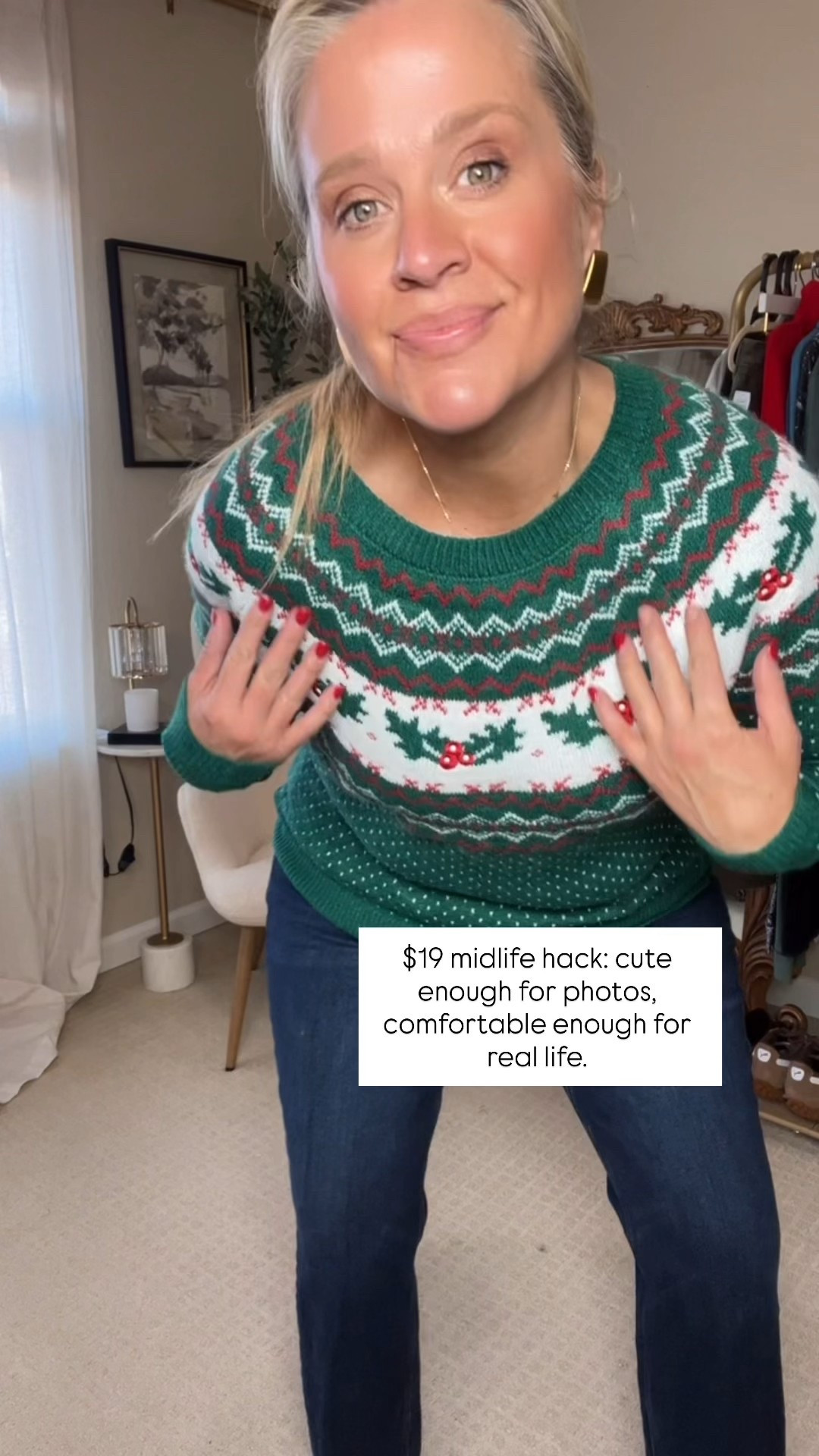 We're doing Luxe-for-Less gifts under $50 all week. Come back for the next drop… they get better each day. 🤍 

If it’s not soft, stretchy, or midlife-approved, it’s not coming with me this season.
Here are the outfits that look rich, feel like pajamas, and never fight my stomach. Save for later 🤍

⬇️Sizing information:
Wearing large tts
👑"Helping you look good, feel good!" - Lindsey Denver

Follow my LTK @Over40andmidlife on the @shop.LTK app to view this post and get my exclusive app-only content!

#liketkit 
@shop.ltk
https://liketk.it/5yCyH

#LTKHoliday #LTKMidsize #LTKOver40