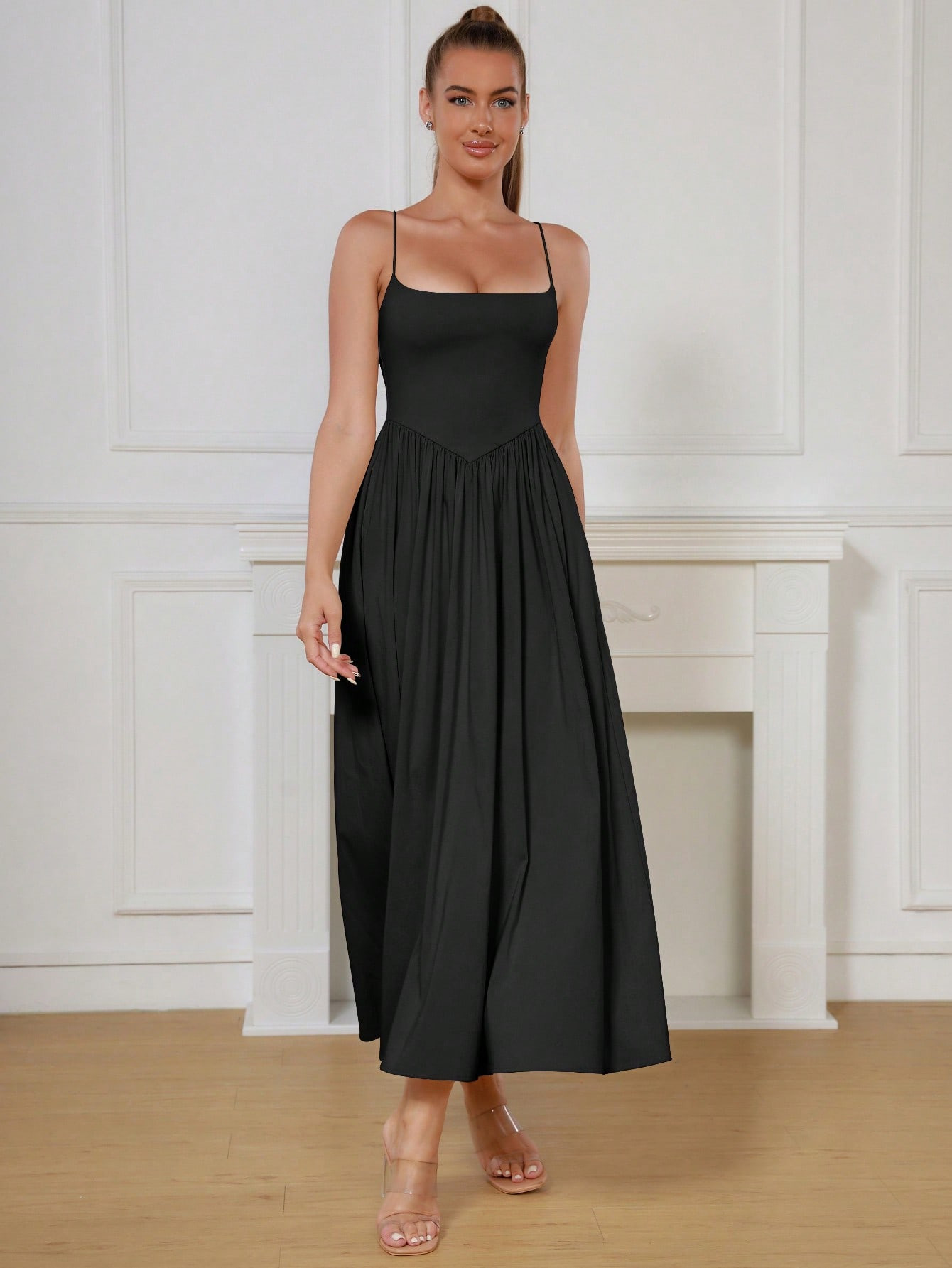 Solid Cami Dress | SHEIN