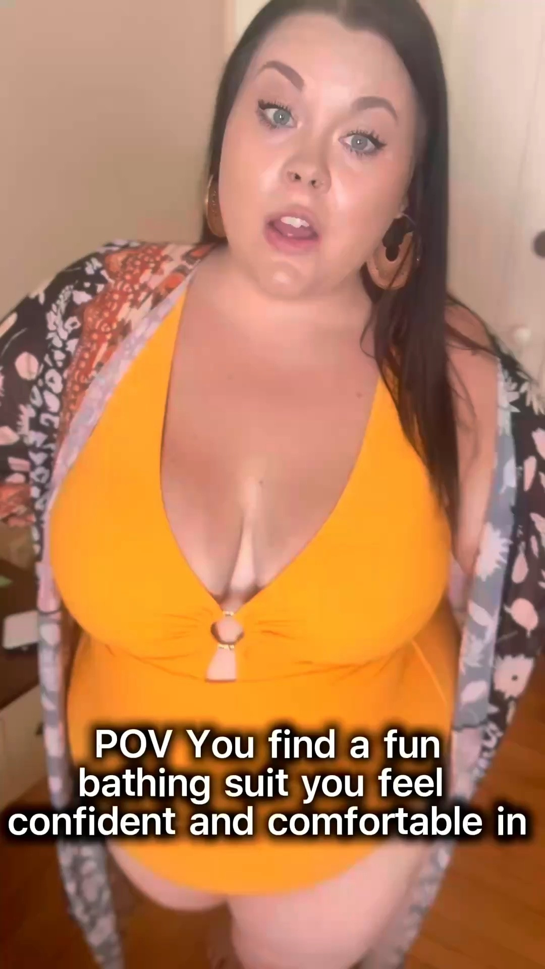 Plus size girls just try the fun bathing suit! This on has built in tummy control and is full coverage! You will feel cute and secure!

#LTKPlusSize #LTKMidsize #LTKSwim