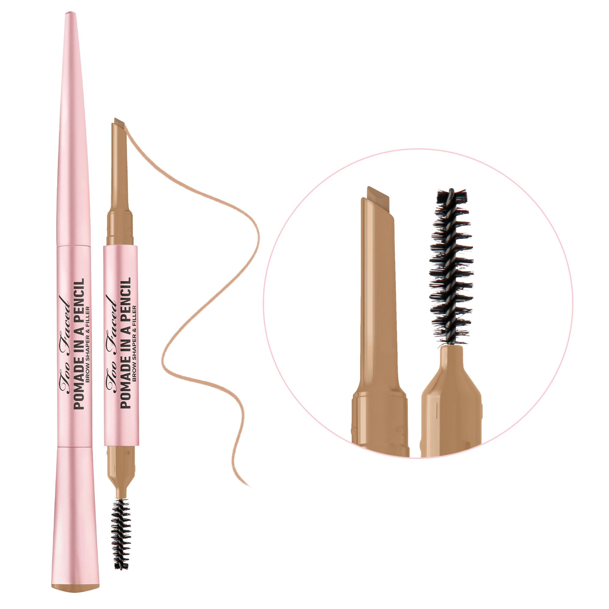 Pomade In A Pencil Eyebrow Shaper & Filler | TooFaced | Too Faced US