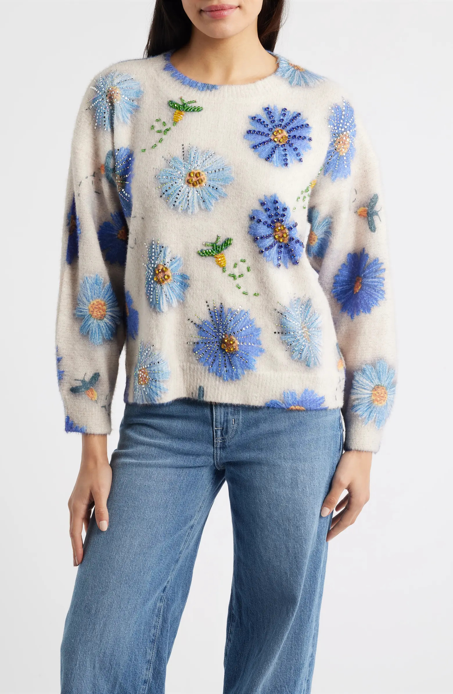 Lova Embellished Sweater | Nordstrom