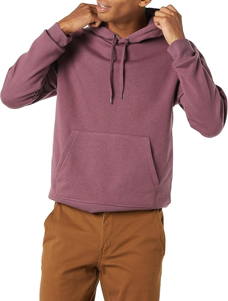 Amazon Essentials Men's Pullover Sweatshirt Hoodie, Big & Tall Options Available | Amazon (US)