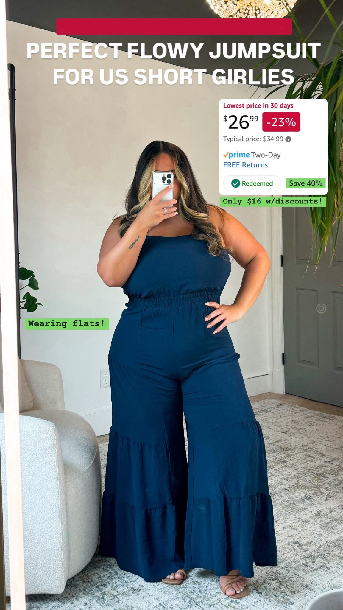 USE CODE 6VCCQ4MU at checkout! 

Codes & coupons only work for a limited time! If you get an error, it may have maxed the color/size you selected.. so try another one

#springoutfits #easyoutfits #vacationoutfits #ltkcurves #amazonstyle #size14 #size16 

#LTKMidsize #LTKSaleAlert #LTKPetite