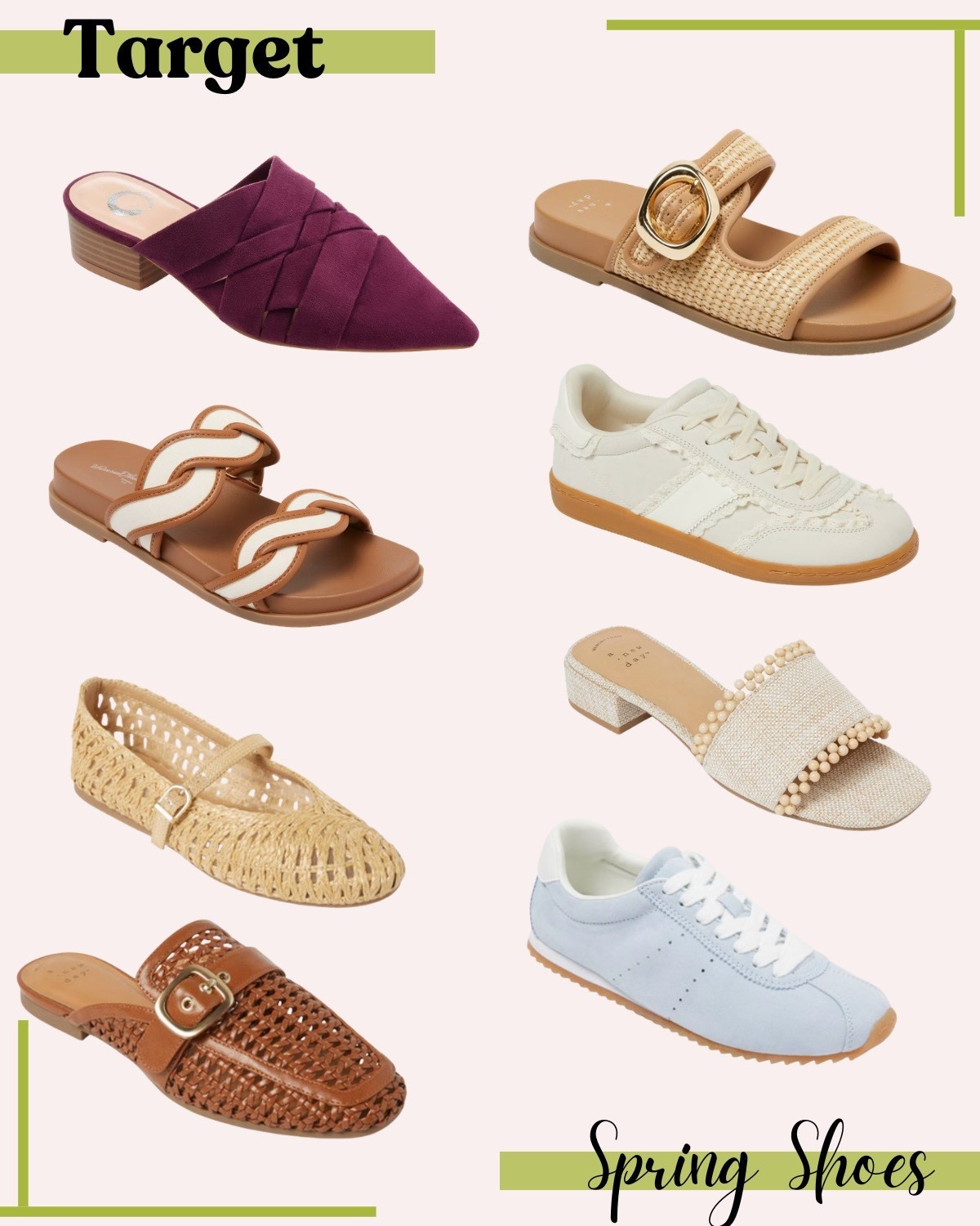 Target spring shoes I’m eyeing 👡🌸

#LTKSeasonal #LTKootd