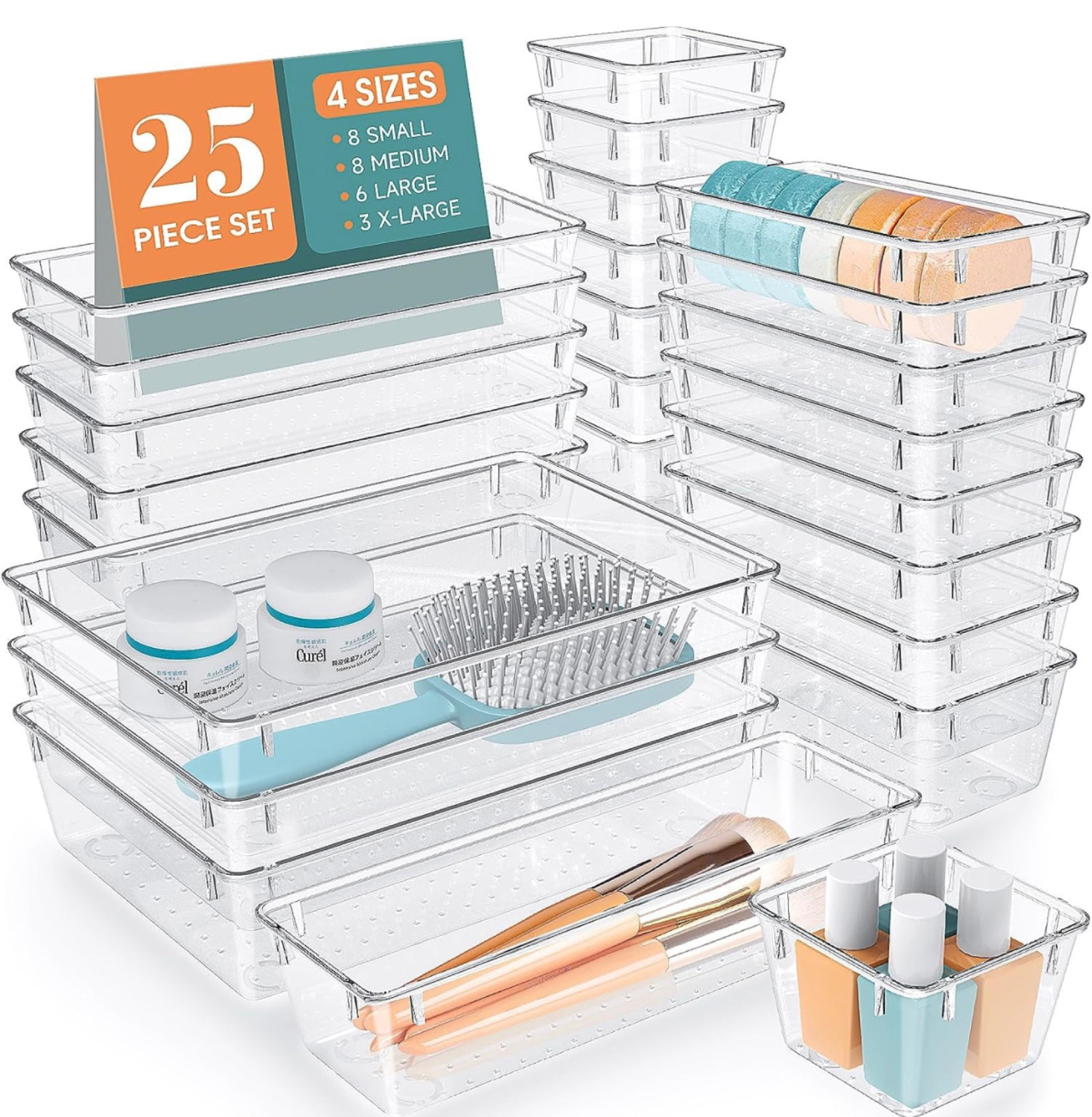 My fave way to organize ALL drawers, cabinets, and the fridge at my house! 

#LTKhome #LTKsalealert #LTKxPrime