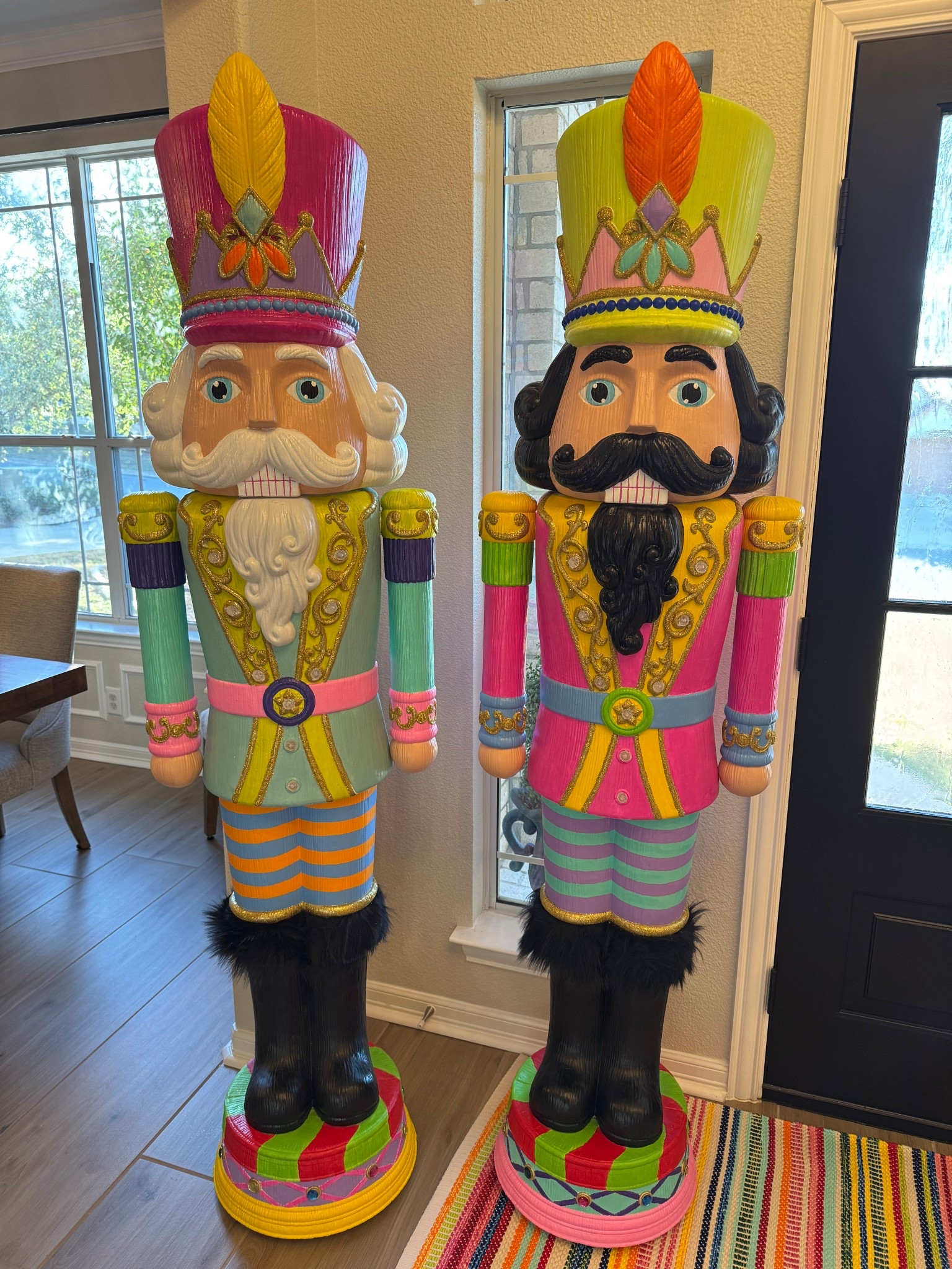 DIY 6 ft tall nutcrackers! All paint is acrylic!

#LTKSeasonal #LTKHoliday
