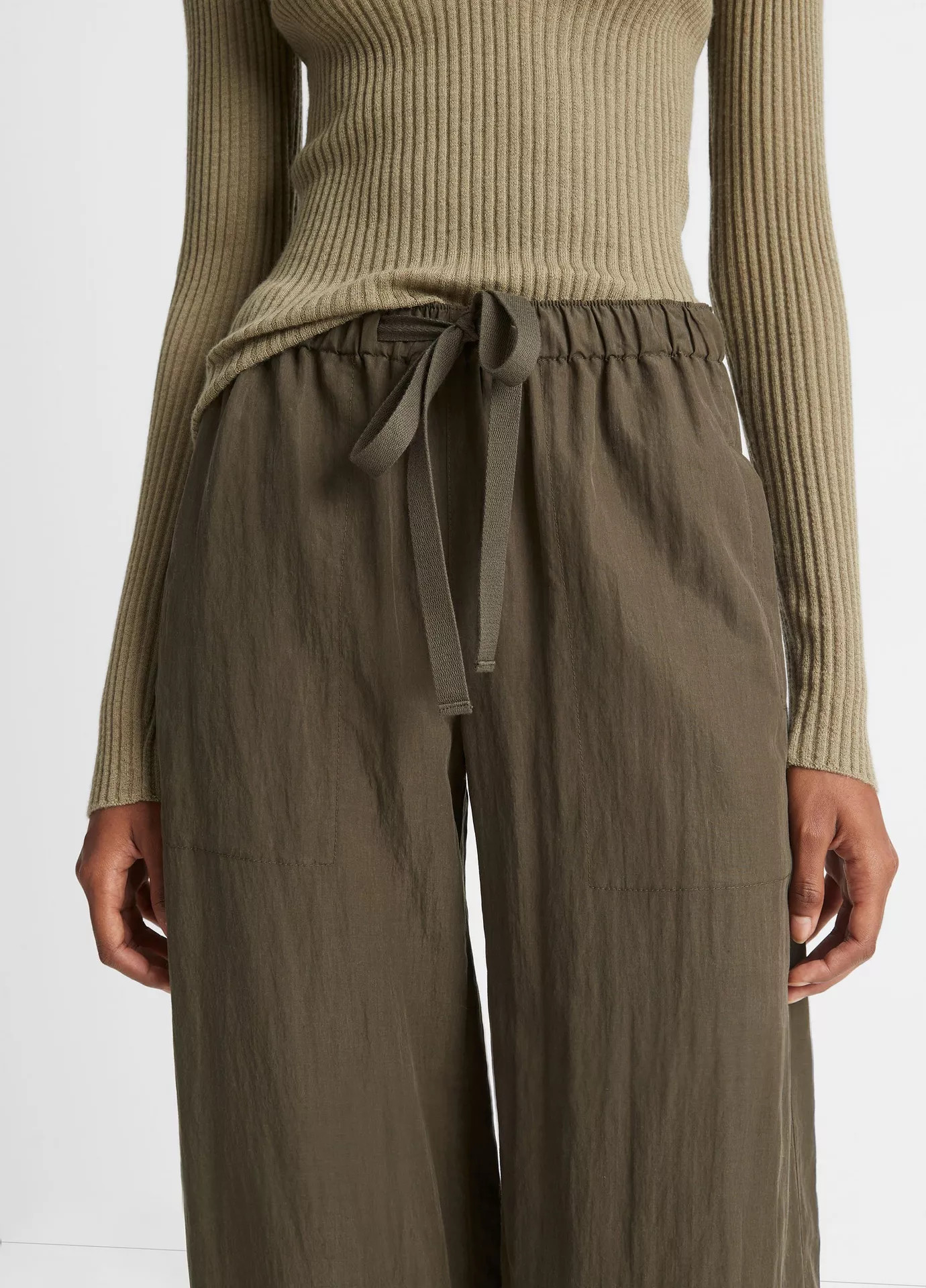 Mid-Rise Utility Drawstring Pant | Vince LLC
