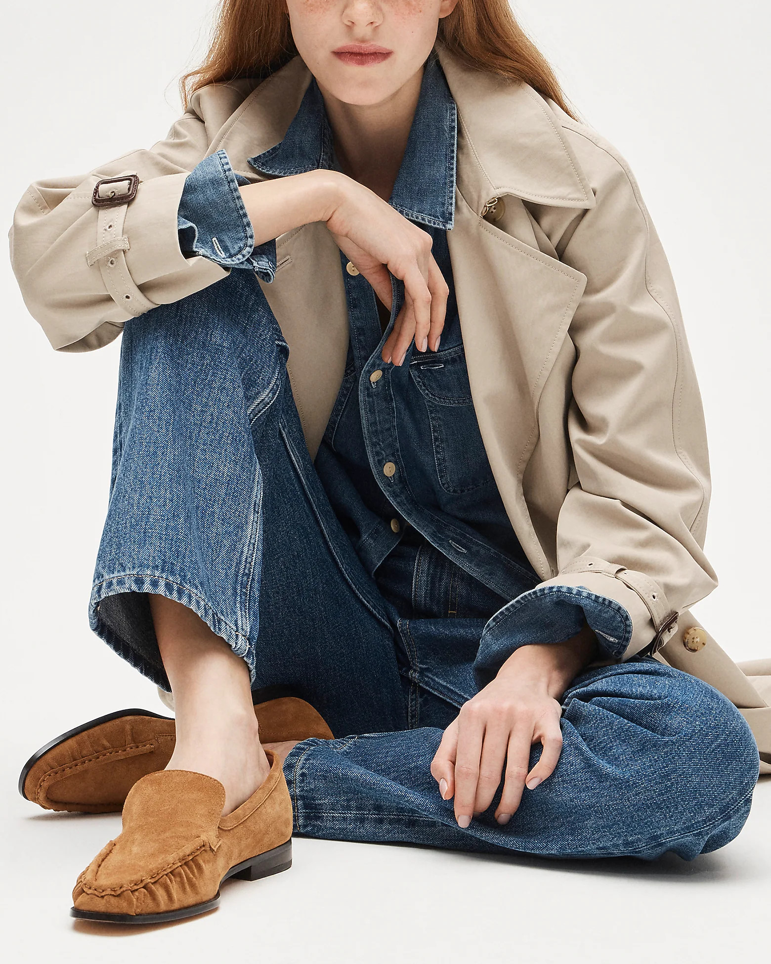 Classic loafers in suede | J. Crew US