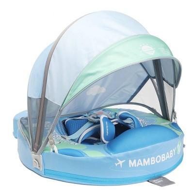 Mambobaby Sunny Navigator Baby Pool Float with Canopy-Blue | Target
