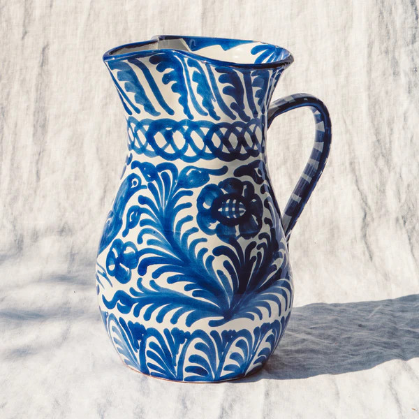 Casa Azul Large Pitcher | The Avenue
