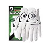 FootJoy Men's WeatherSof Golf Gloves, Pack of 2 (White) | Amazon (US)