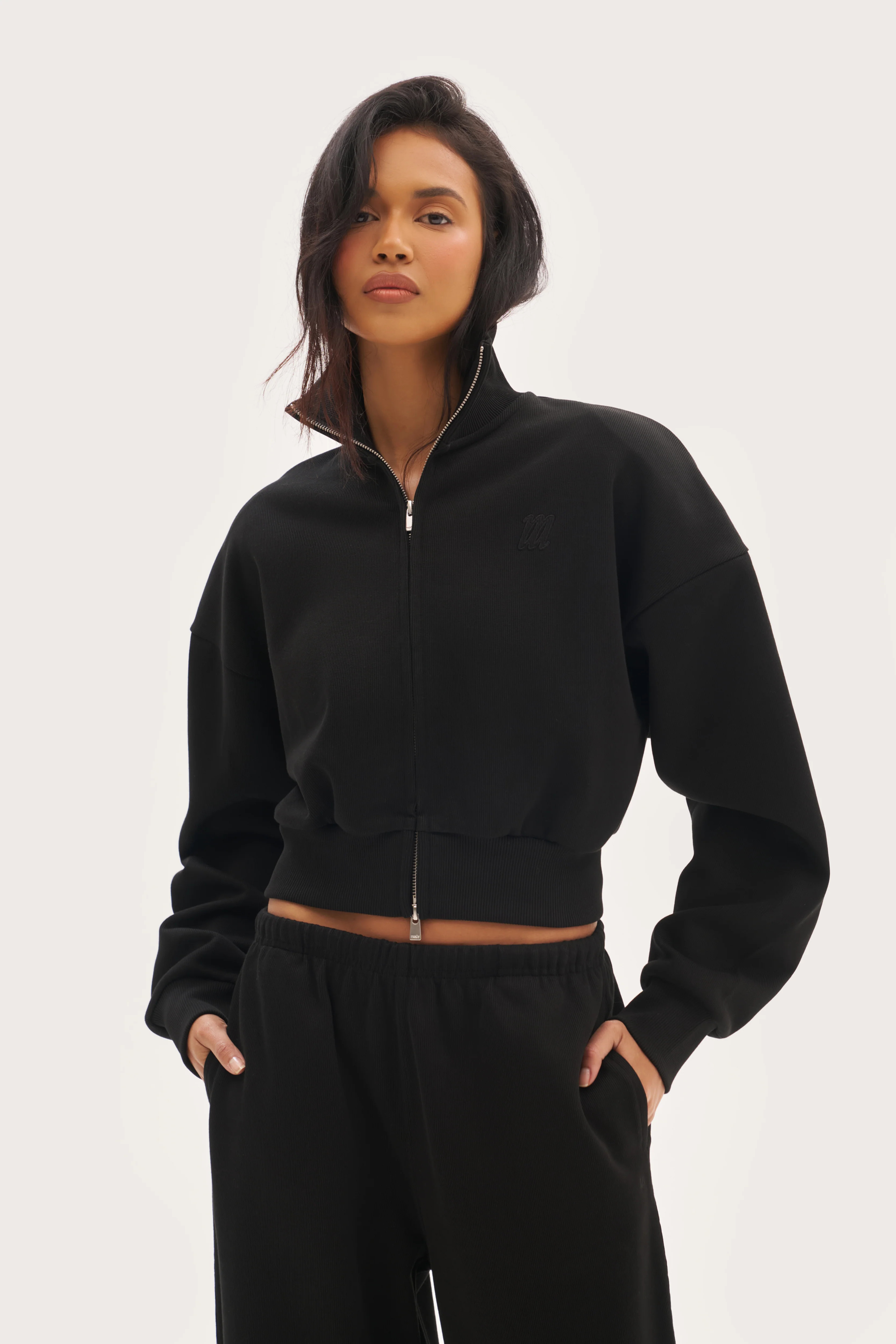 Daily Errands Double Zip Through - Vintage Black | Maebe