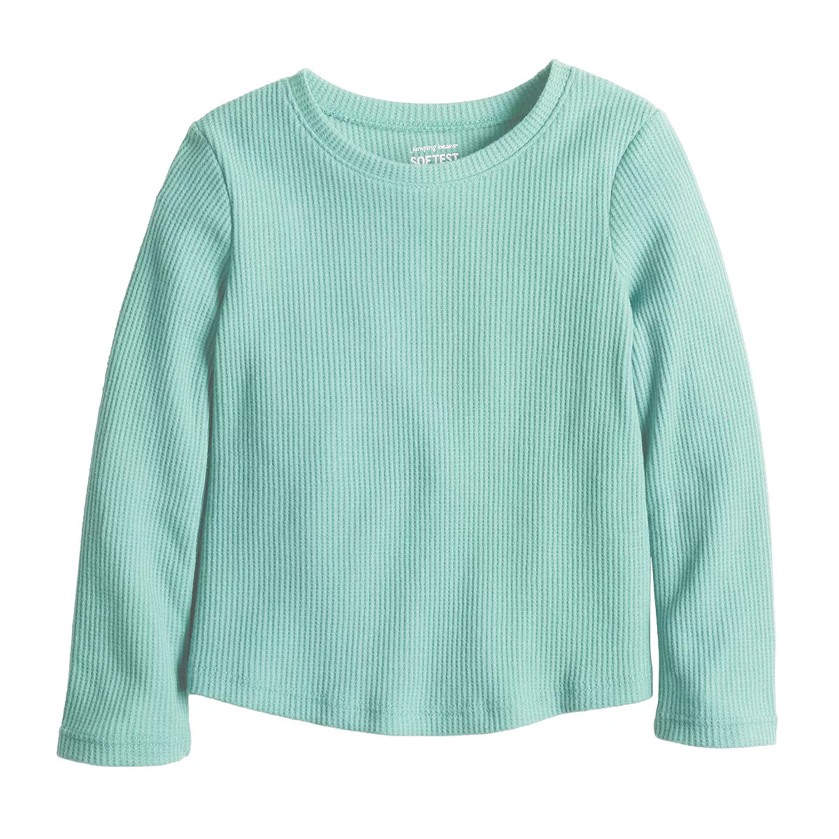 Baby & Toddler Girl Jumping Beans® Long Sleeve Thermal Tee | Kohl's