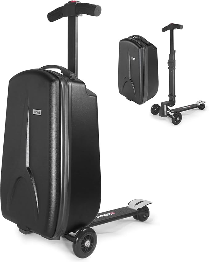 iubest Scooter Luggage Carry On Scooter Suitcase for Kids Age 4-15, Detachable & Foldable 4 in 1 ... | Amazon (US)
