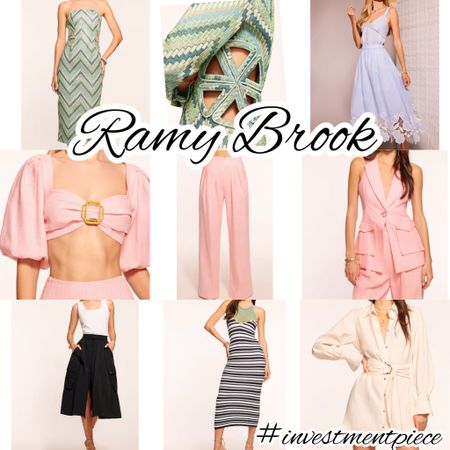 Dresses and blazers with a fresh take on cutouts. Linen dresses with details. Sets in all the color we need. And from crochet to bubble to shirt all the dresses you need. Loving these new arrivals @ramybrook #investmentpiece 

#LTKover40 #LTKSeasonal #LTKstyletip