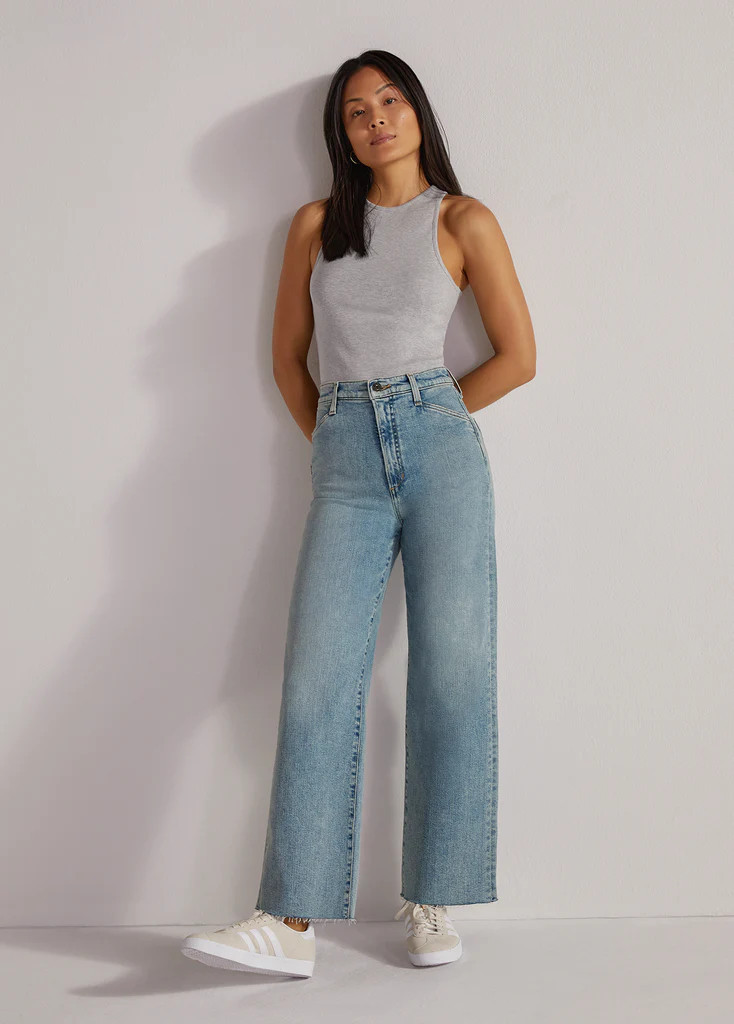 THE MISCHA HIGH RISE WIDE LEG ANKLE | Favorite Daughter